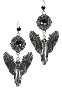 Srebrne kolczyki Silver Angel Earrings Angielskie bigle-Restyle Best