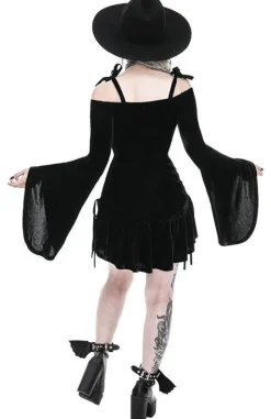 Sukienka z dekoltem serduszko LUCRETIA drapowana-Restyle Clearance