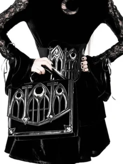 Torebka Cathedral Gotycka torba na pasku z potrójnym księżycem-Restyle Online