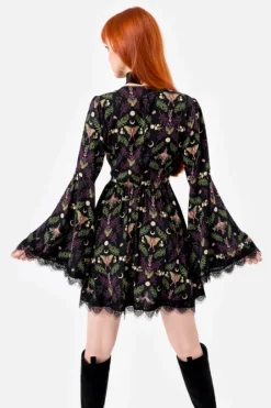 WILDERWOOD sukienka mini z wiskozy-Restyle Online